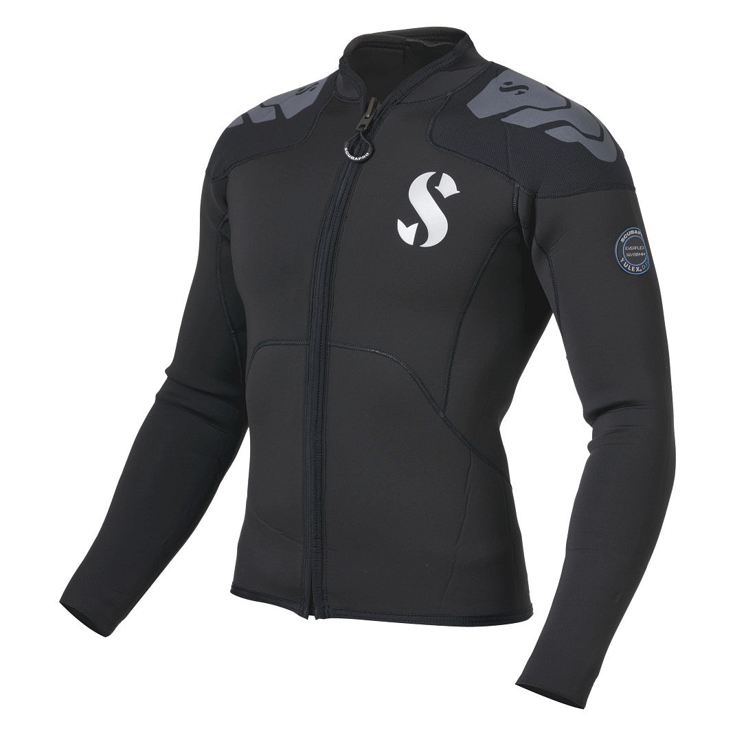 Scubapro Everflex Yulex Hoodless Vest 3mm Long Sleeve Men's