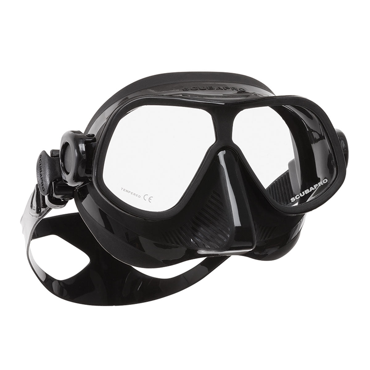 Used ScubaPro Steel Comp Dive Mask Black