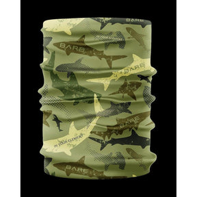 BARE Neck Gaiter-Shark Camo