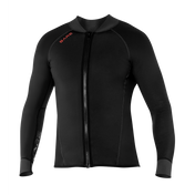 Bare 2 MM Exowear Mens Neoprene Front Zip Scuba Diving Jacket-S