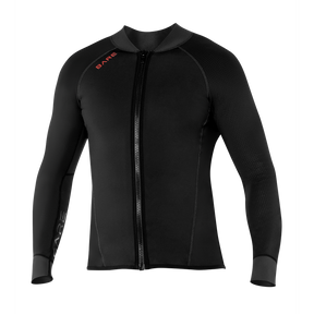Bare 2 MM Exowear Mens Neoprene Front Zip Scuba Diving Jacket-S