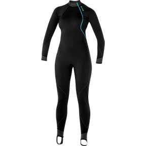 Bare 2 MM Exowear Womens Full Scuba Diving Wetsuit w/ Foot Stirrups-2