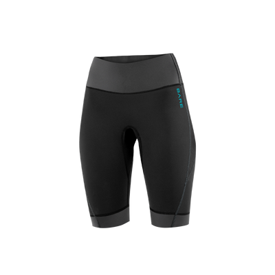 Bare 2 MM Exowear Womens High-Cut Neoprene Scuba Diving Shorts