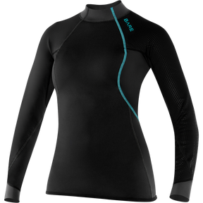 Bare 2 MM Exowear Womens Neoprene Long Sleeve Scuba Diving Top-2