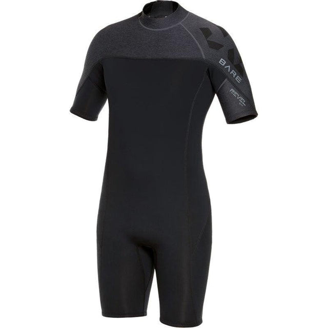 Bare 2 MM Revel Shorty Mens Scuba Diving Wetsuit-S