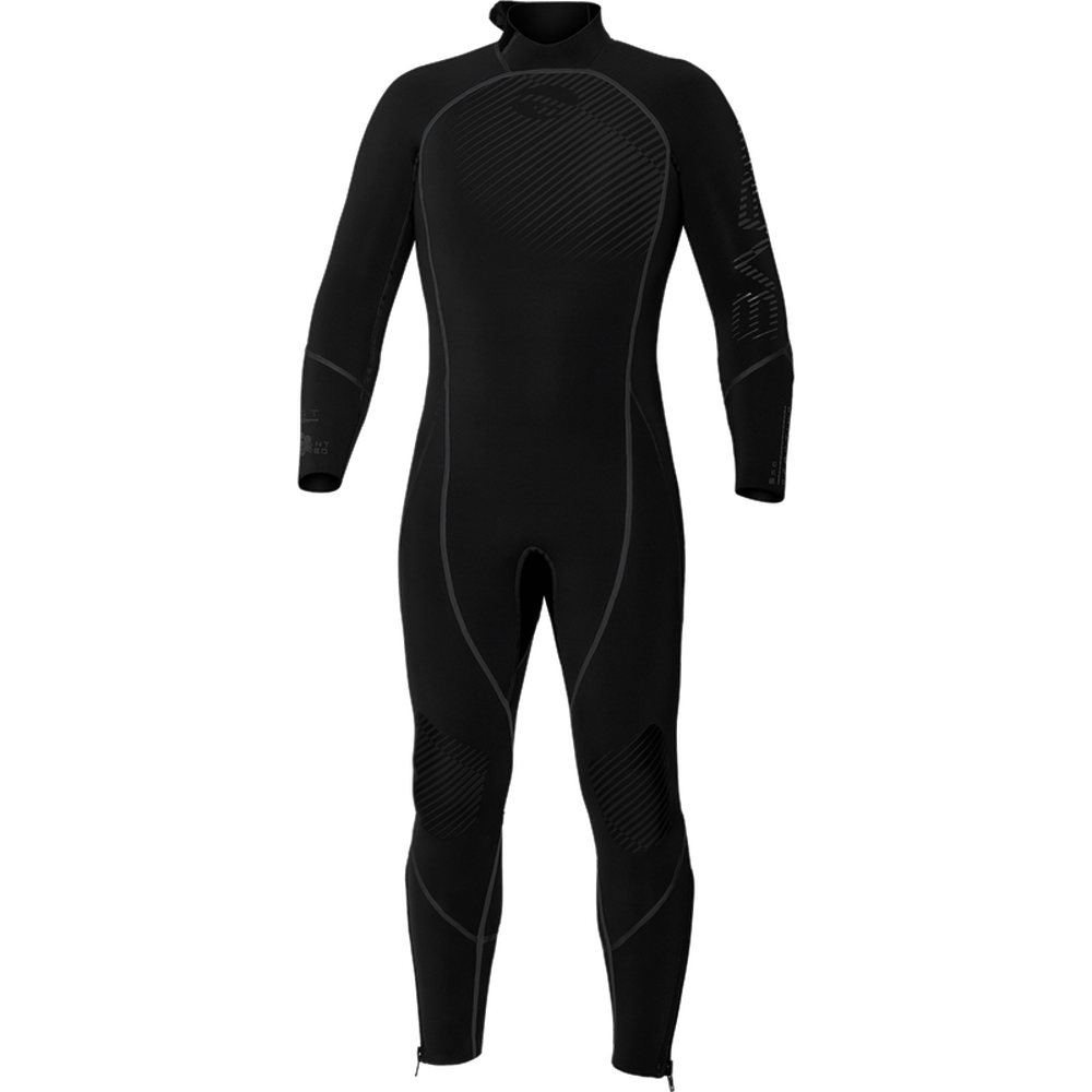 Bare 5 MM Reactive Full-Stretch Mens Scuba Diving Wetsuit-Black