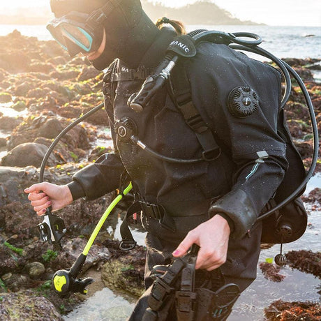 Bare Aqua-Trek 1 Womens Lightweight Travel Pro Drysuit-