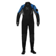 Bare Guardian Pro Dry Womens Drysuit w/ Tech Boots-Blue