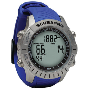 Scubapro M2 Dive Computer Wrist Strap Set-Blue Strap