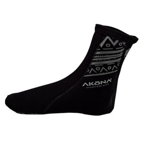 AKONA 2mm Tall Sock with Printed Traction Sole-5