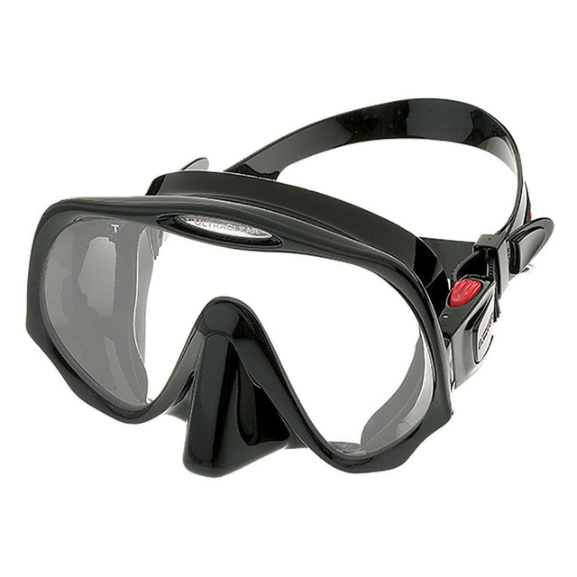 Atomic Aquatics Frameless Mask-Black-Regular-