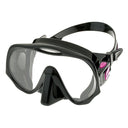 Atomic Aquatics Frameless Mask-Black/Pink-Medium-