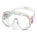 Atomic Aquatics Frameless Mask-Clear/Pink-Medium-