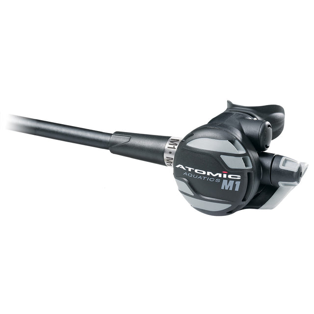 Atomic Aquatics M1 2nd Stage only, 32" hose, Gray-