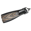 Atomic Aquatics Open Heel Fin-Smoke-S-