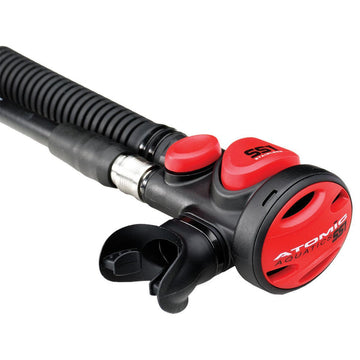 Atomic Aquatics SS1 Safe Second Stainless-Red-