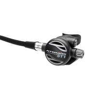 Atomic Aquatics ST1 Second Stage only, 32" hose, Gray-