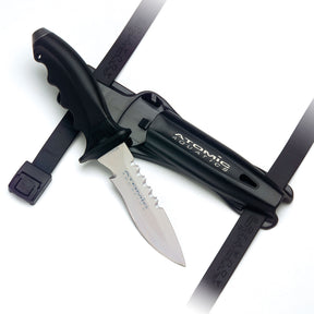 Atomic Aquatics Ti6 Titanium Pointed Tip Knife-