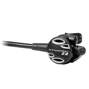 Atomic Aquatics Z2 Second Stage only, 32" hose, Gray-