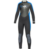 Bare 3/2 MM Manta Full Neoprene Youth Scuba Diving Wetsuit-Blue