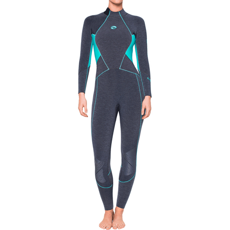 Bare 3 MM Evoke Omnired Infrared Technology Womens Scuba Diving Wetsuit-Aqua