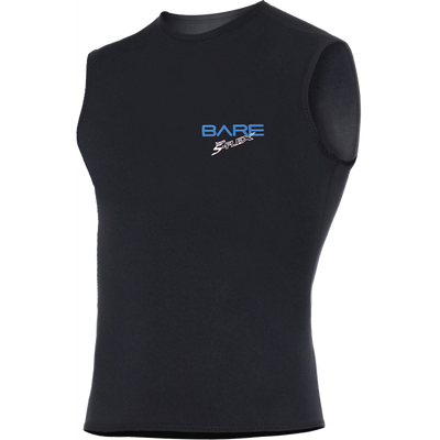 Bare 3mm Mens S-Flex Neoprene and THERMALSKIN Vest
