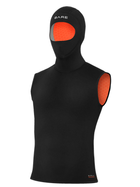 Bare 5/3mm Mens Ultrawarmth Hooded Vest-S-