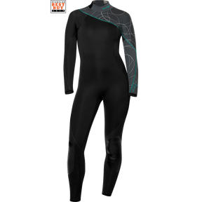 Bare 5 MM Elate Neoprene Womens Multi-Sport Full Wetsuit-2