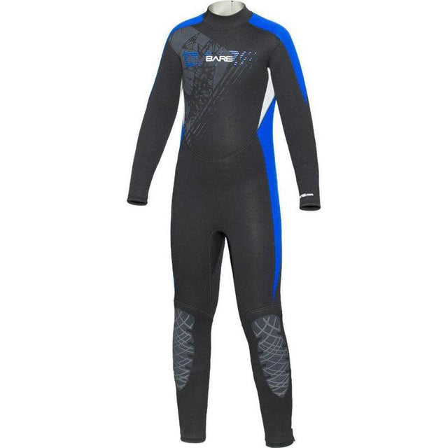 Bare 7/6 MM Manta Full Neoprene Youth Scuba Diving Wetsuit-8