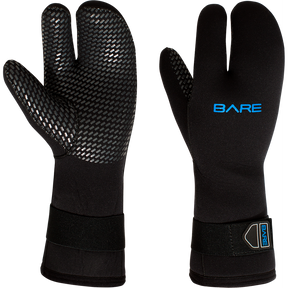 Bare 7 MM 3-Finger Mitt Style Glove-2XS