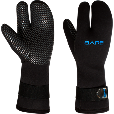 Bare 7mm 3-Finger Mitt Style Glove