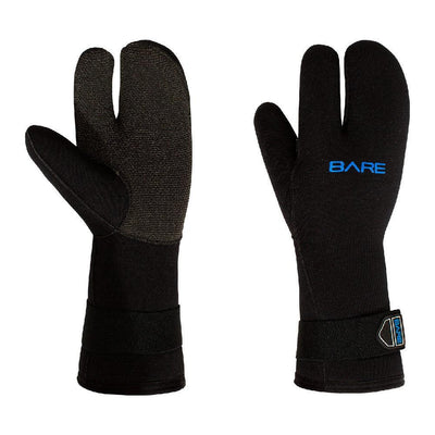 Bare 7mm K-Palm 3-Finger Mitt Style Glove