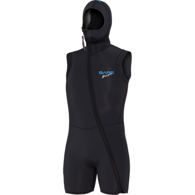 Bare 7mm Mens S-Flex Neoprene Hooded Vest