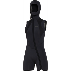Bare 7 MM Step-In Womens Hooded Vest-