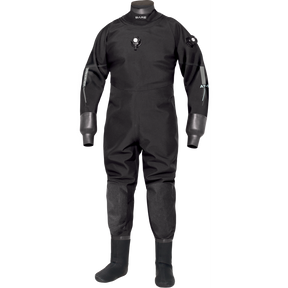 Bare Aqua-Trek 1 Pro Mens Travel Ready Drysuit-Black