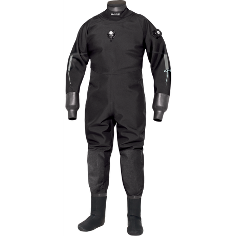 Bare Aqua-Trek 1 Pro Mens Travel Ready Drysuit-Black