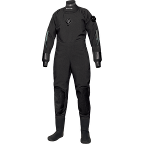 Bare Aqua-Trek 1 Womens Lightweight Travel Pro Drysuit-Black