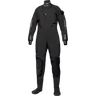 Bare Aqua-Trek 1 Womens Lightweight Travel Pro Drysuit-Black