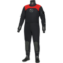 Bare D6 HD Pro Dry Lightweight Mens Drysuit-Red