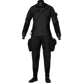 Bare Expedition HD2 Tech Womens Drysuit-Black