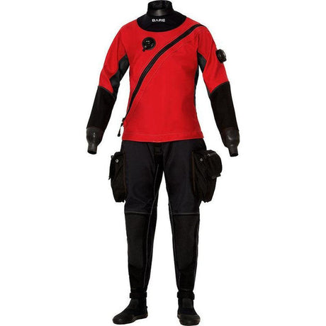 Bare Expedition HD2 Tech Womens Drysuit-Red