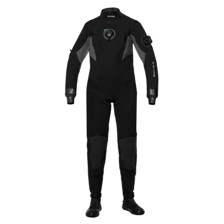 Bare Guardian Pro Dry Womens Drysuit w/ Tech Boots-Aqua