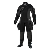Bare Guardian Tech Womens Drysuit w/ Tech Boots-Aqua