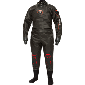 Bare Nex-Gen Pro Mens Drysuit w/ Compression-Resistant Soft Boots-Black