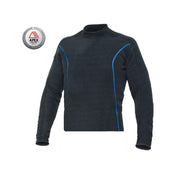 Bare SB System Mens Mid Layer Scuba Diving Top-Black