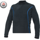 Bare SB System Womens Mid Layer Scuba Diving Top-Black