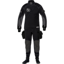 Bare Sentry Tech Mens Drysuit w/ Tech Boots-Black