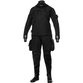 Bare X-Mission Evolution Technical or Recreational Mens Drysuit-Black