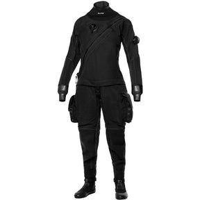 Bare X-Mission Evolution Technical St Becreational Womens Drysuit-Black