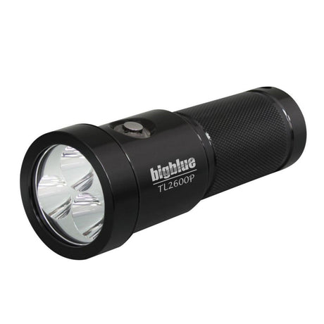 BigBlue 2600 Lumen Narrow Beam Technical Light - Glossy Black-